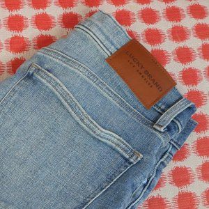 LUCKY BRAND JEANS Size 10/30 Ankle Mid Rise SKINNY AVA store bought condition!